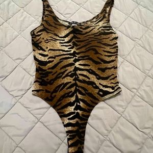 Dollskill “One by One” Tiger Bodysuit